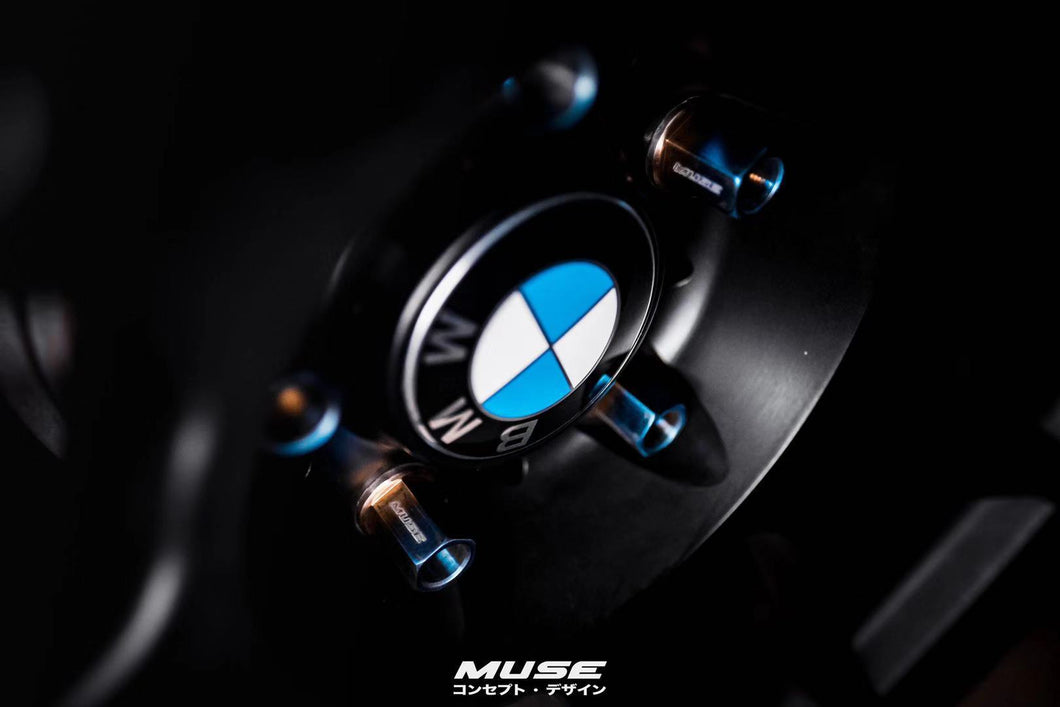 MUSE Japan BMW Titanium Wheel Bolts Set